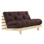 Karup Design - Roots Sofa bed, 140 x 200 cm, pine nature / brown (715)