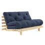 Karup Design - Roots Sofa bed, 140 x 200 cm, natural pine / navy (737)