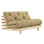 Karup Design - Roots Sofa bed, 140 x 200 cm, natural pine / wheat beige (758)