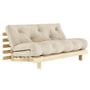 Karup Design - Roots Sofa bed, 160 x 200 cm, pine nature / beige (747)