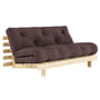 Karup Design - Roots Sofa bed, 160 x 200 cm, pine nature / brown (715)