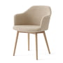 & Tradition - Rely HW79 armchair, frame oak / beige (Karakorum 003)