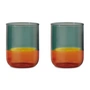 Remember - Drinking glasses, multicolored (set of 2)