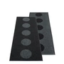 Pappelina - Vera reversible rug 2. 0, 70 x 200 cm, dark linen / linen metallic