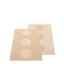 Pappelina - Vera reversible rug 2. 0, 70 x 120 cm, beige / beige metallic