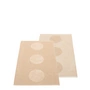 Pappelina - Vera reversible rug 2. 0, 70 x 120 cm, beige / beige metallic