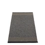 Pappelina - Edit carpet, 70 x 120 cm, black / charcoal / granit metallic