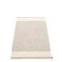 Pappelina - Edit carpet, 70 x 120 cm, linen / vanilla / stone metallic
