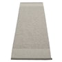 Pappelina - Edit carpet, 70 x 200 cm, charcoal / warm grey / stone metallic