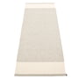 Pappelina - Edit carpet, 70 x 200 cm, linen / vanilla / stone metallic