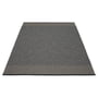 Pappelina - Edit carpet, 180 x 260 cm, black / charcoal / granit metallic