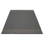 Pappelina - Edit carpet, 180 x 260 cm, black / charcoal / granit metallic