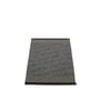 Pappelina - Edit carpet, 60 x 85 cm, black / charcoal / granit metallic