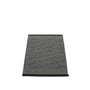Pappelina - Edit carpet, 60 x 85 cm, black / charcoal / granit metallic
