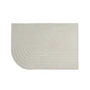 Muuto - Relevo Rug, 170 x 240 cm, gray-white