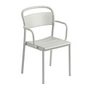 Muuto - Linear Steel Armchair Outdoor, gray
