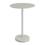 Muuto - Linear Steel Bistro table Outdoor, Ø 70 x H 105 cm, gray