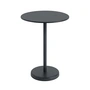 Muuto - Linear Steel Bistro table Outdoor, Ø 70 x H 95 cm, black
