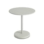 Muuto - Linear Steel Bistro table Outdoor, Ø 70 x H 73 cm, gray