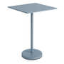 Muuto - Linear Steel Bistro table Outdoor 70 x 70 cm, H 105 cm, light blue