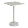 Muuto - Linear Steel Bistro table Outdoor 70 x 70 cm, H 105 cm, gray