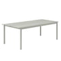 Muuto - Linear Steel Outdoor Garden table, 220 x 90 cm, gray