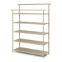 Ferm Living - Dora Stand shelf, H 10 5. 8 x 82 cm, cashmere