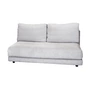 Cane-line - Scale Sofa 2-seater sofa module, light gray (Cane-line Ambience)