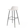 & Tradition - Rely HW86 Bar stool, white / black