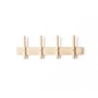 We Do Wood - Roon & Rahn Reces Wall coat rack, 48 cm, natural oak