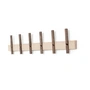 We Do Wood - Roon & Rahn Reces Wall coat rack, 78 cm, oak nature / smoked
