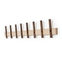 We Do Wood - Roon & Rahn Reces Wall coat rack, 98 cm, oak nature / smoked