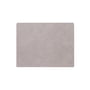 LindDNA - Placemat Square M, 3 4. 5 x 2 6. 5 cm, Hippo warm grey