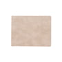 LindDNA - Placemat Square M, 3 4. 5 x 2 6. 5 cm, Hippo sand