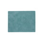 LindDNA - Placemat Square M, 3 4. 5 x 2 6. 5 cm, Hippo pastel green