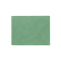 LindDNA - Placemat Square M, 3 4. 5 x 2 6. 5 cm, Hippo forest green