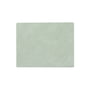 LindDNA - Placemat Square M, 3 4. 5 x 2 6. 5 cm, Nupo olive green