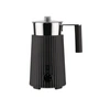 Alessi - Plissé Milk frother, 0.35 l, black