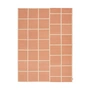 Kvadrat - Kelim Untitled_AB14 Carpet, 180 x 240 cm, orange / beige (0060 Red earth)
