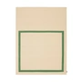 Kvadrat - Kelim Untitled_AB12 Carpet, 180 x 240 cm, green / beige (0014 Grass Green)