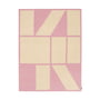 Kvadrat - Kelim Untitled_AB11 Carpet, 180 x 240 cm, pink / beige (0015 Pink)