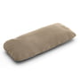 Ambivalenz - Curt Sofa cushion, 60 x 30 cm, gray / brown (Barcelona - Vole - V3347/15)