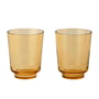 Muuto - Raise Drinking glass 30 cl, burnt orange (set of 2)