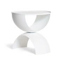 Frederik Roijé - Bow Bow Side table, Ø 40 x 40 cm, white