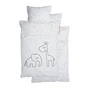 Done by Deer - Children's bed linen baby, 70 x 100 cm, Dreamy Dots, white