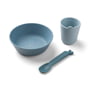 Done by Deer - Kiddish First Meal tableware set, blue