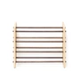 We Do Wood - Roon & Rahn Moodstand Shoe rack, 78 cm, oak oiled / smoked