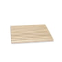 side by side - Bread cutting board with grooves 32 x 23 cm, ash