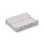 Humdakin - Terrazzo Soap dish, 12 x 9 cm, red / beige