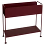 Fermob - Picolino Console table, H 63 cm, black cherry